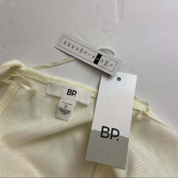 BP. - Ribbed Tie Back Crop Tank - Picture 6 of 7